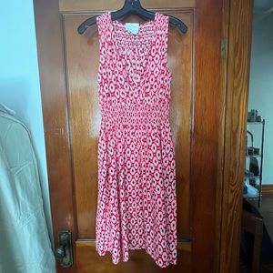 Kate Spade Midi Dress with Cinched Waist